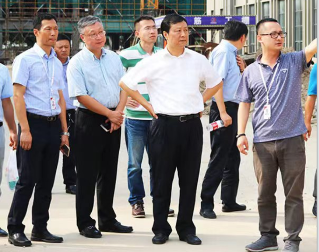 揚州市邗江區委書記張耀武第三次來麻豆视频APP下载网站揚州生產中心調研